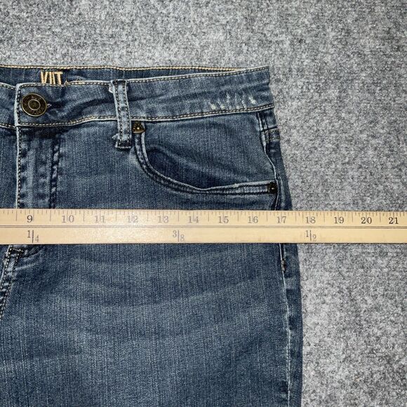 Kut from the Kloth Jeans Womens Size 8 Blue Skinny ankle - Picture 4 of 10